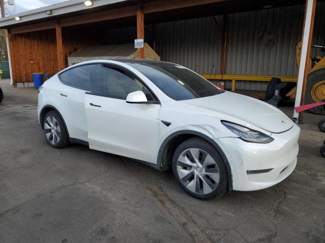 TESLA MODEL Y 2021 Biały