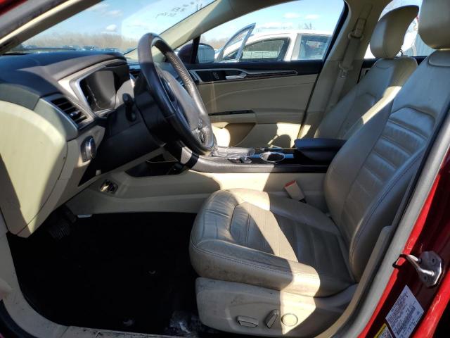  FORD FUSION 2013 Czerwony