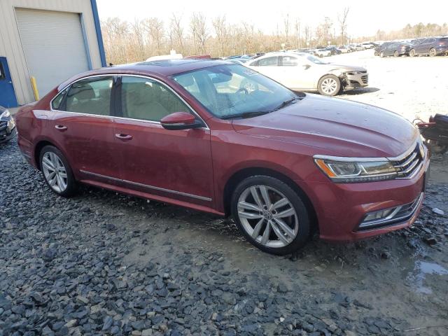  VOLKSWAGEN PASSAT 2018 Czerwony