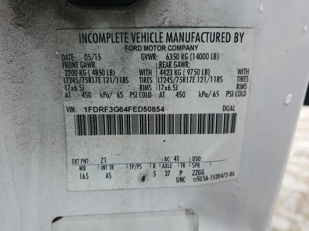 2015 Ford F350 - Image 14