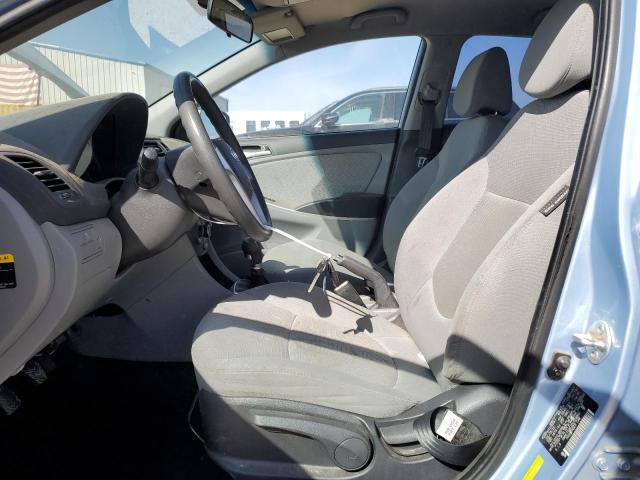  HYUNDAI ACCENT 2013 Granatowy