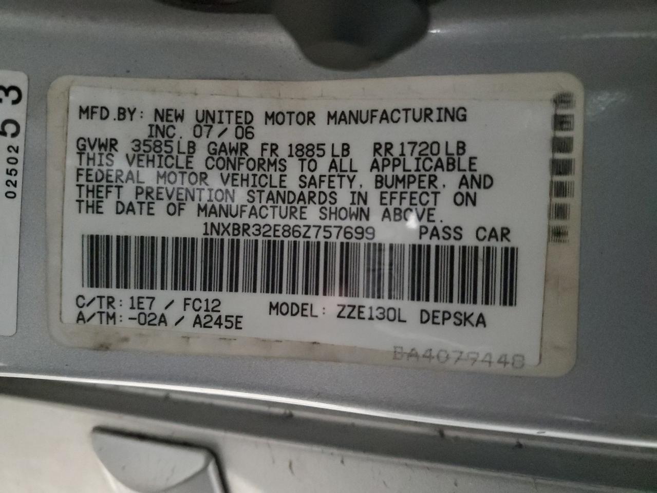 2006 Toyota Corolla - Image 12