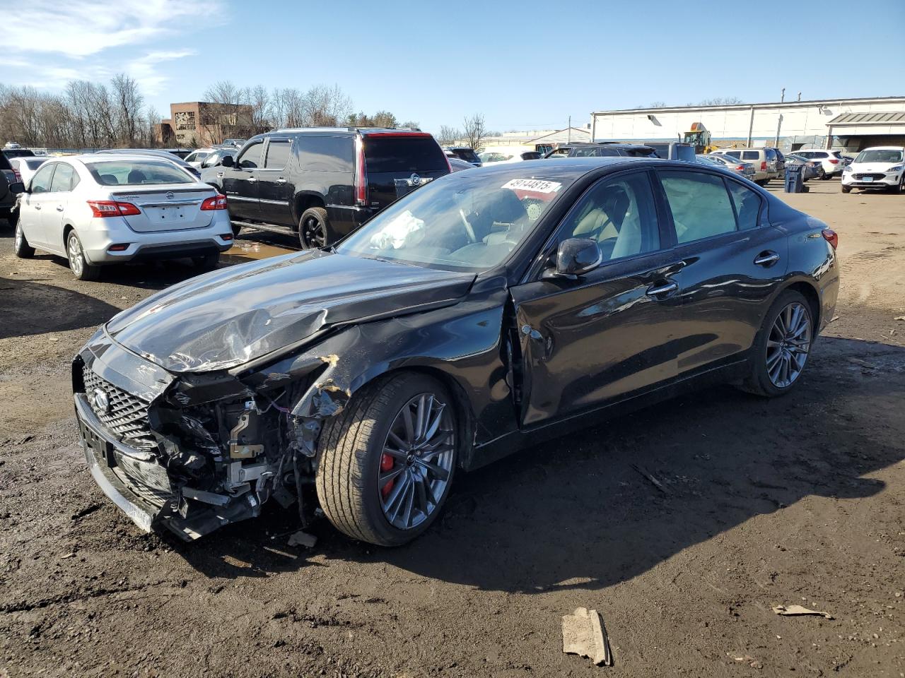 2023 Infiniti Q50 Red Sport 400 na sprzedaż w New Britain, CT - Front End