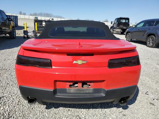  CHEVROLET CAMARO 2015 Red
