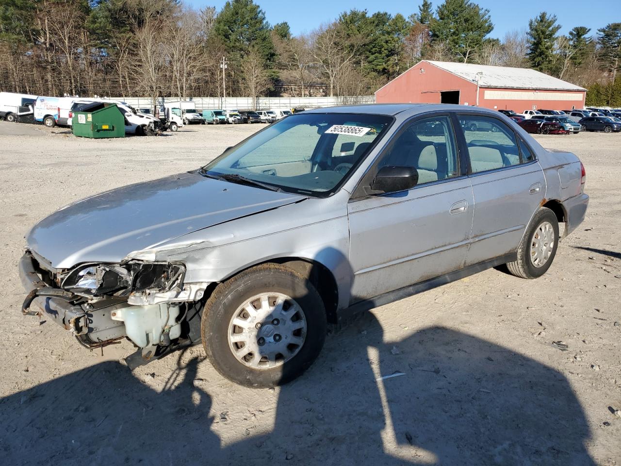 2002 Honda Accord Value للبيع في Mendon، MA - Front End