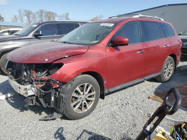 NISSAN PATHFINDER 2015 Maroon