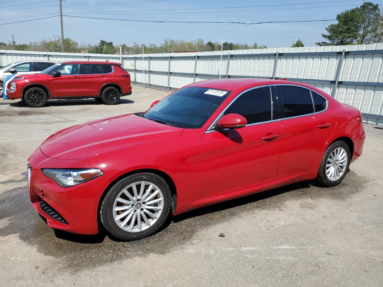 2021 Alfa Romeo Giulia Sport للبيع في Montgomery، AL - Vandalism