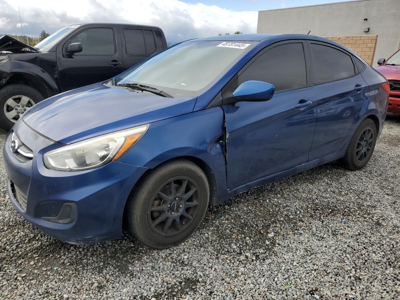 2015 Hyundai Accent Gls იყიდება Mentone-ში, CA - Mechanical