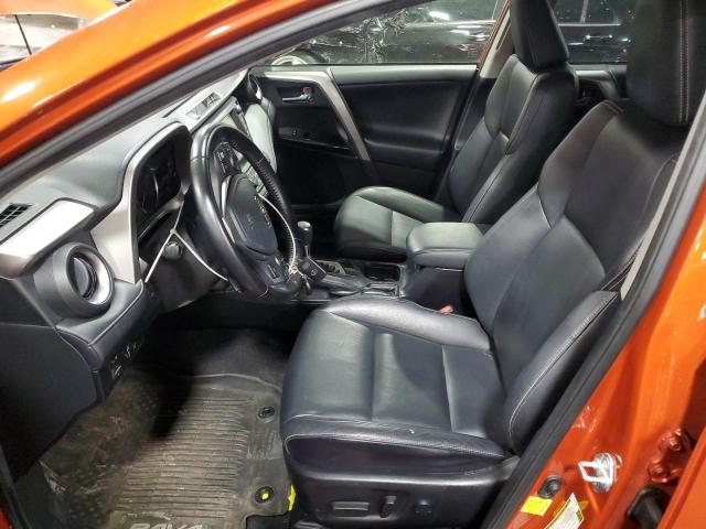  TOYOTA RAV4 2016 Pomarańczowy