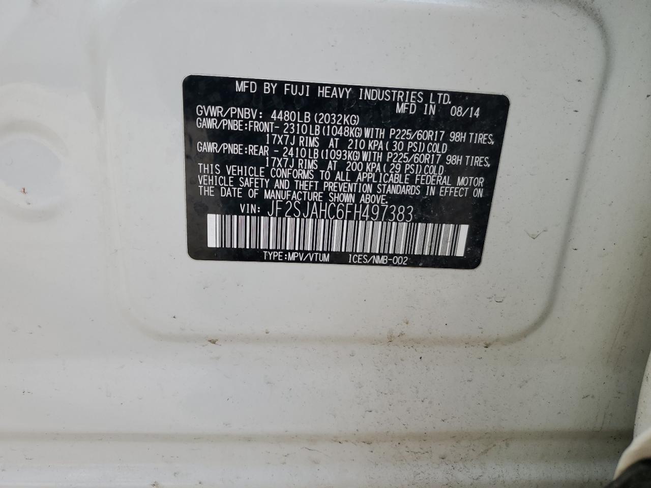 2015 Subaru Forester - Image 12