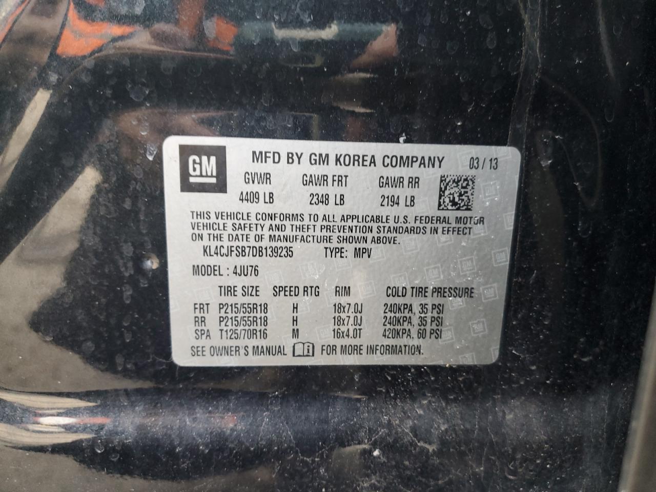 2013 Buick Encore - Image 12