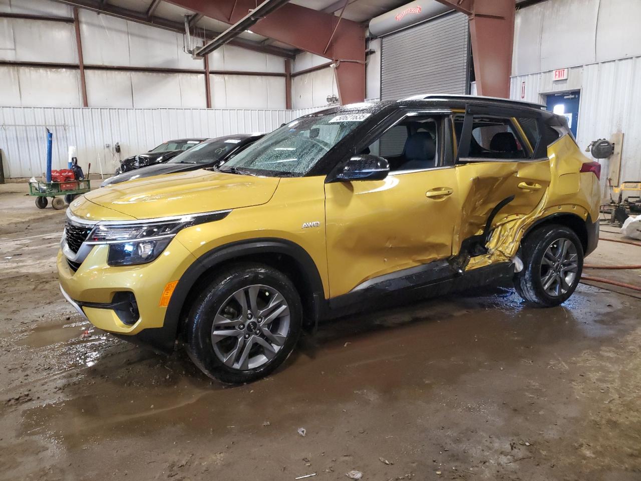 2022 Kia Seltos S en Venta en Lansing, MI - Side