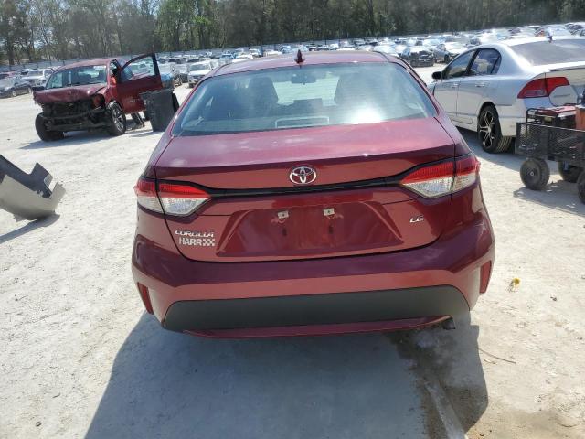  TOYOTA COROLLA 2022 Червоний