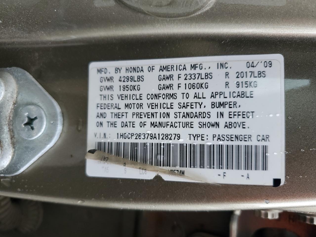 2009 Honda Accord - Image 12