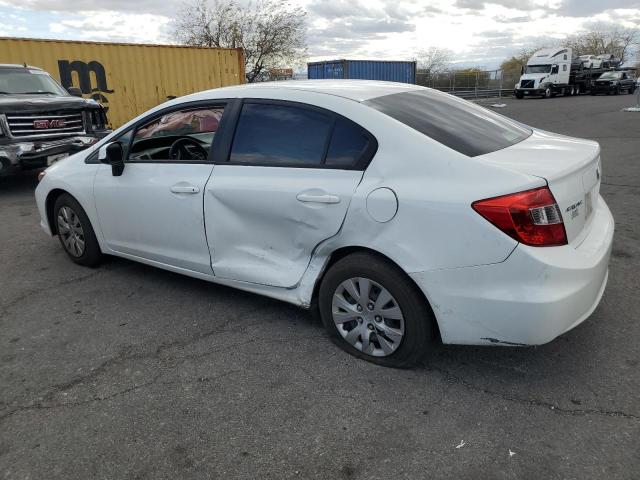 Седани HONDA CIVIC 2012 Білий