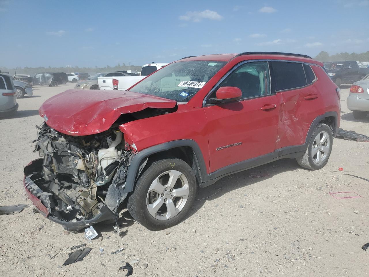 2018 Jeep Compass Latitude zu verkaufen in Houston, TX - Front End