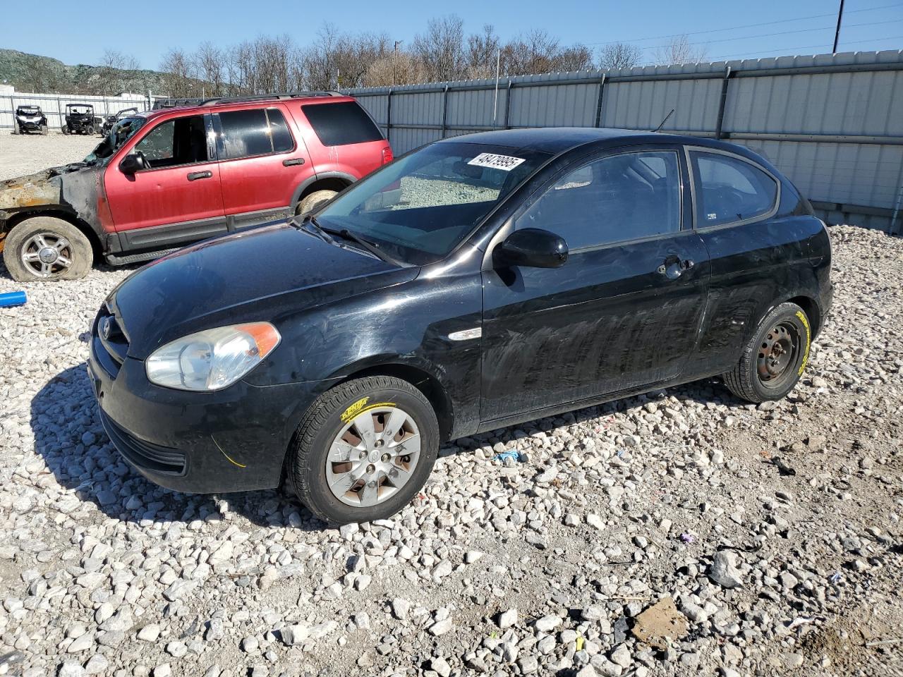 2010 Hyundai Accent Blue en Venta en Lawrenceburg, KY - Side