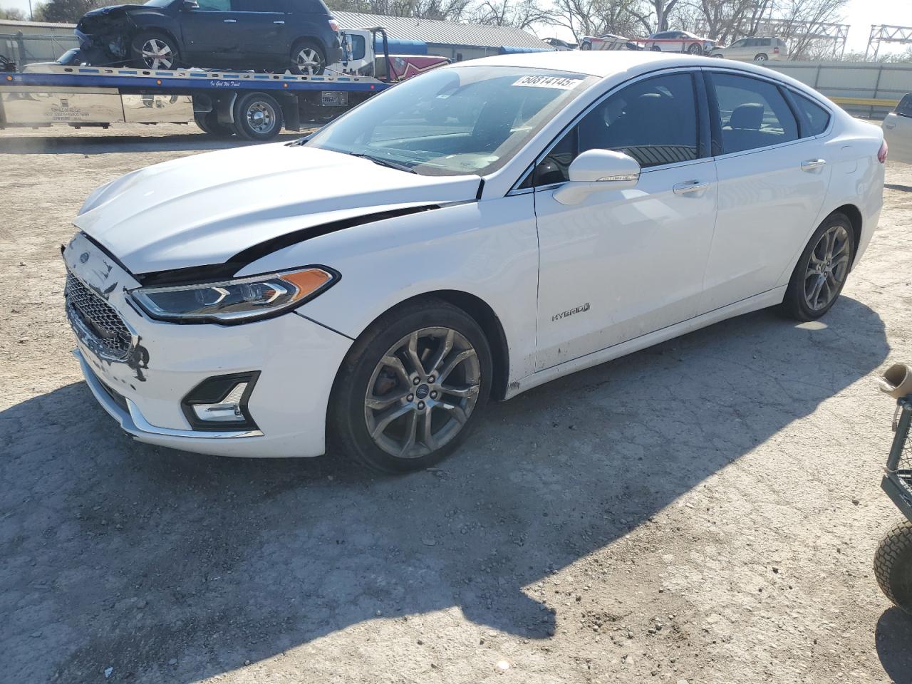 2019 Ford Fusion Titanium zu verkaufen in Wichita, KS - Front End