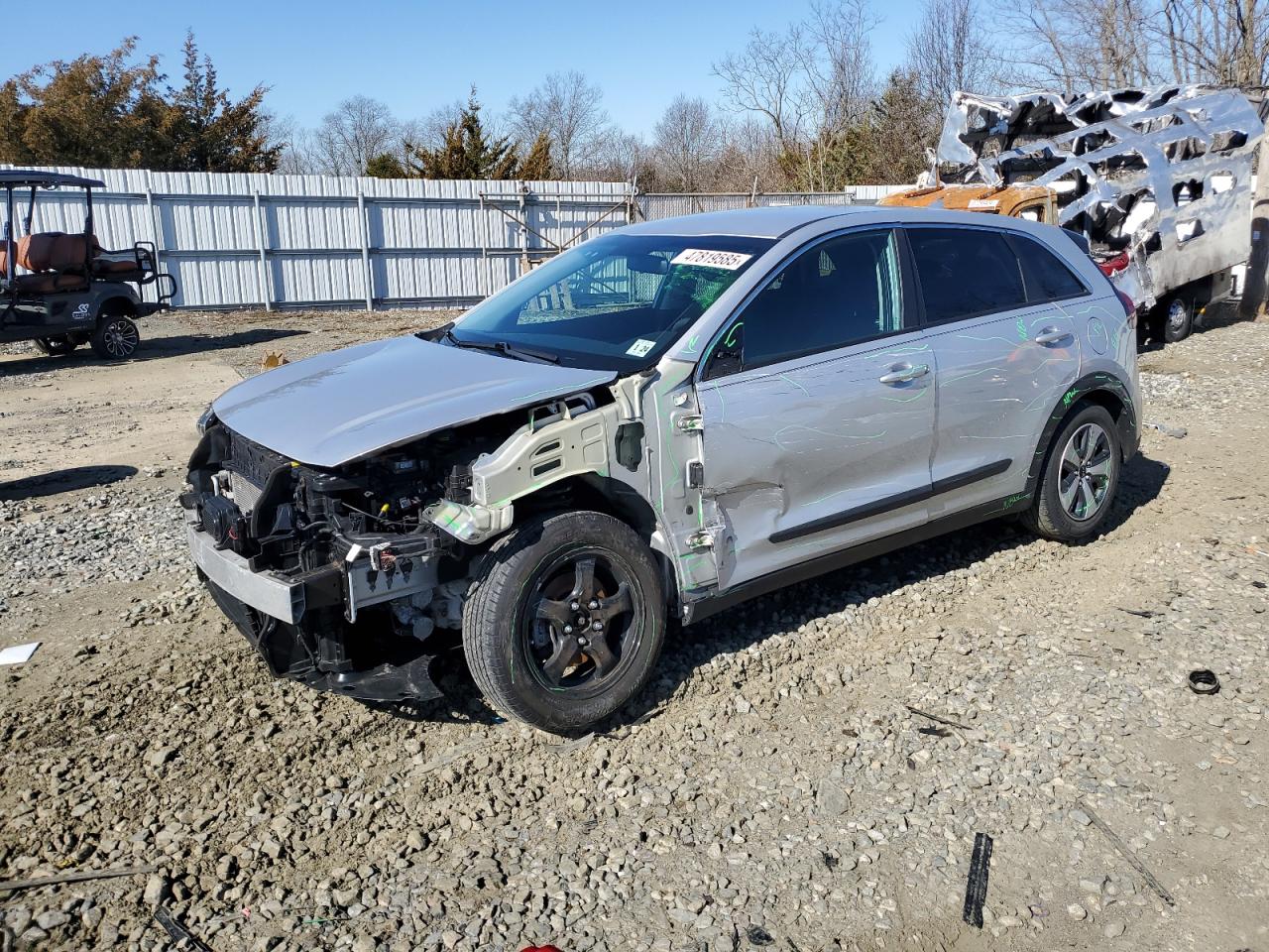 2019 Kia Niro Fe продається в Windsor, NJ - Front End