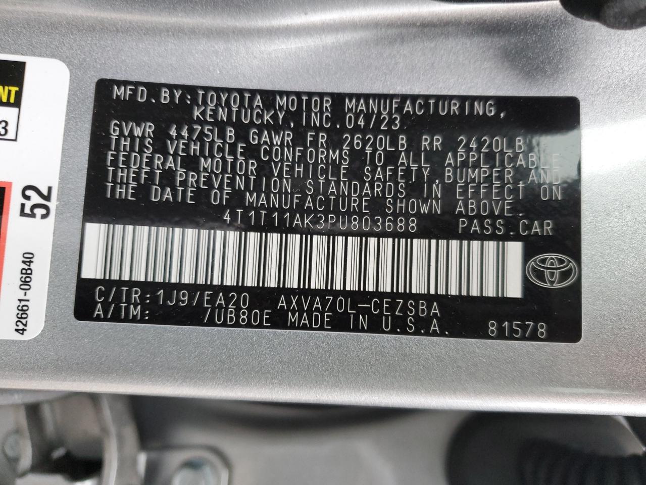 2023 Toyota Camry - Image 13