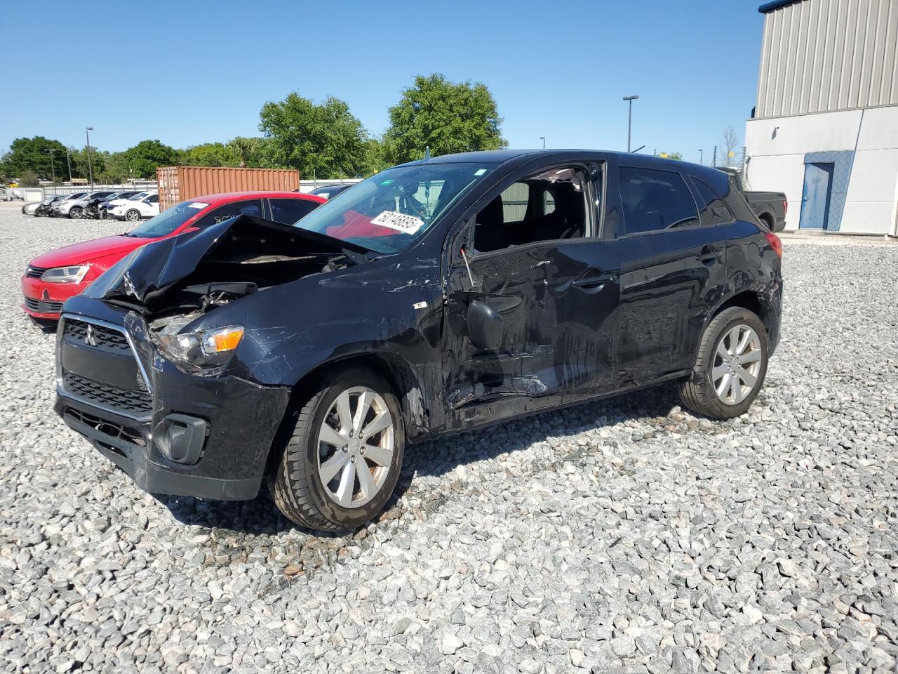 2015 Mitsubishi Outlander Sport Es na sprzedaż w Apopka, FL - All Over