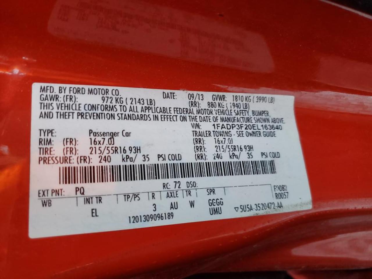 2014 Ford Focus - Image 12