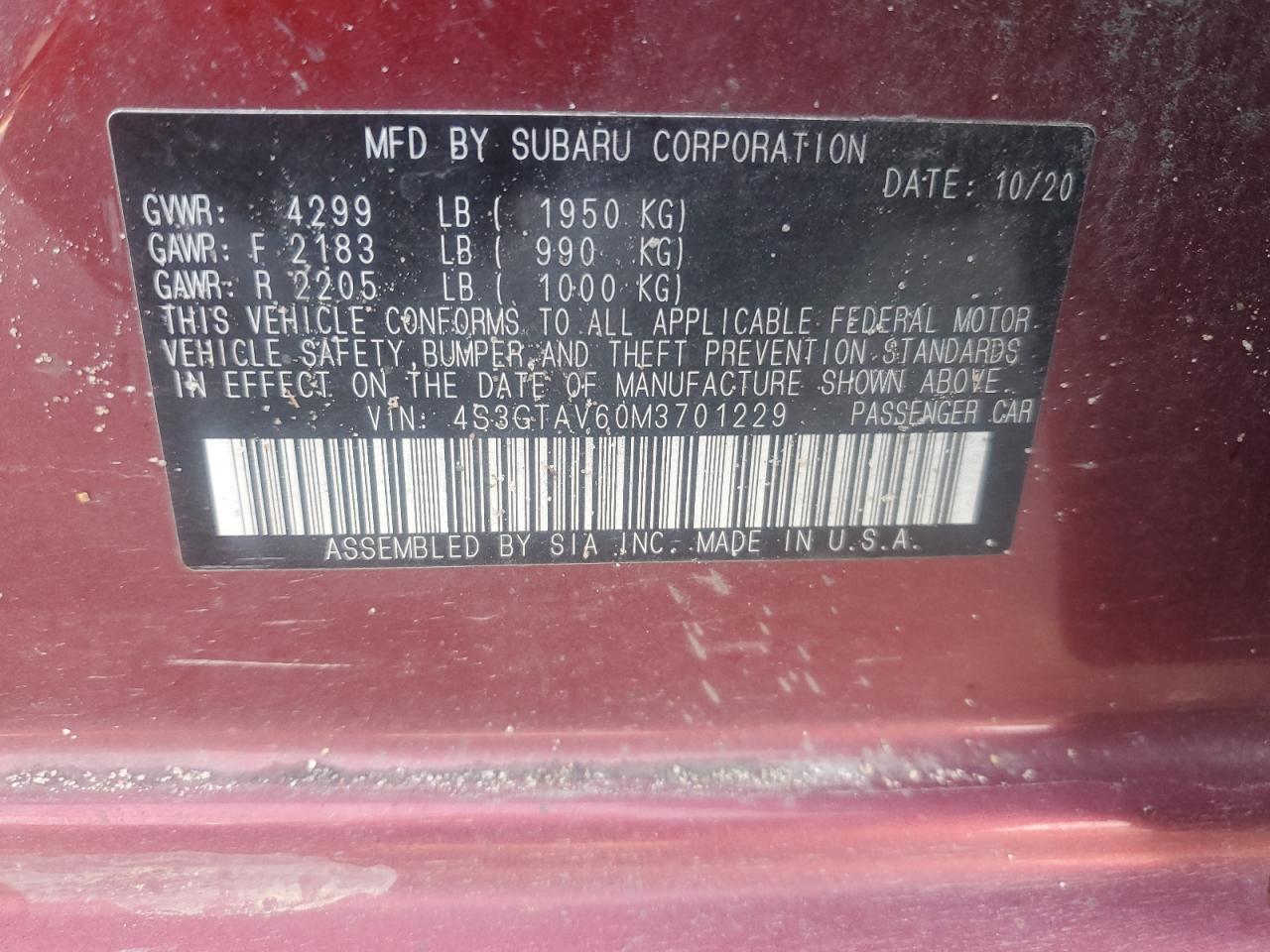 2021 Subaru Impreza - Image 15