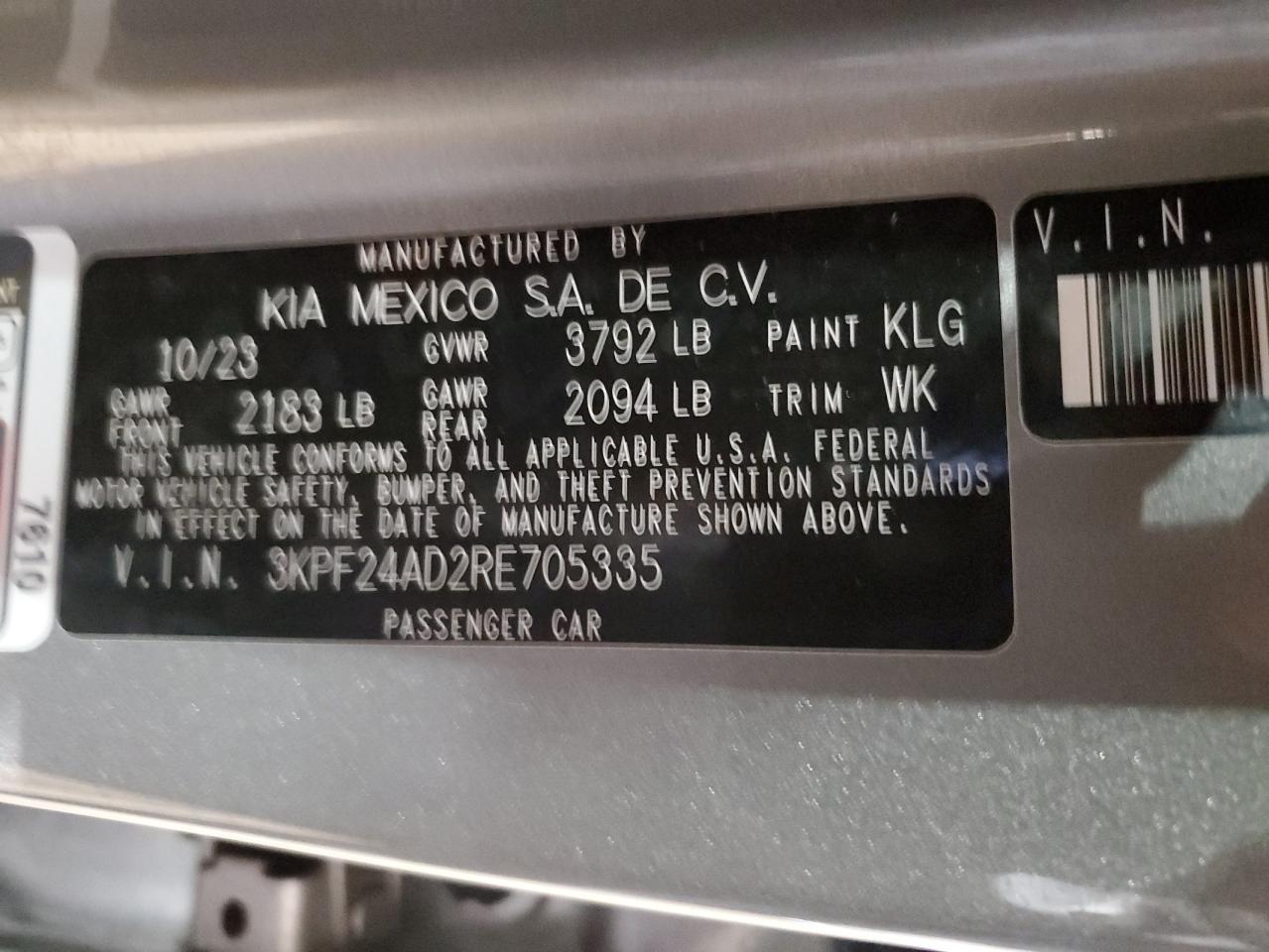 2024 Kia Forte - Image 12