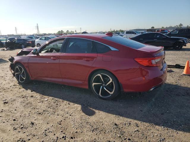  HONDA ACCORD 2020 Czerwony