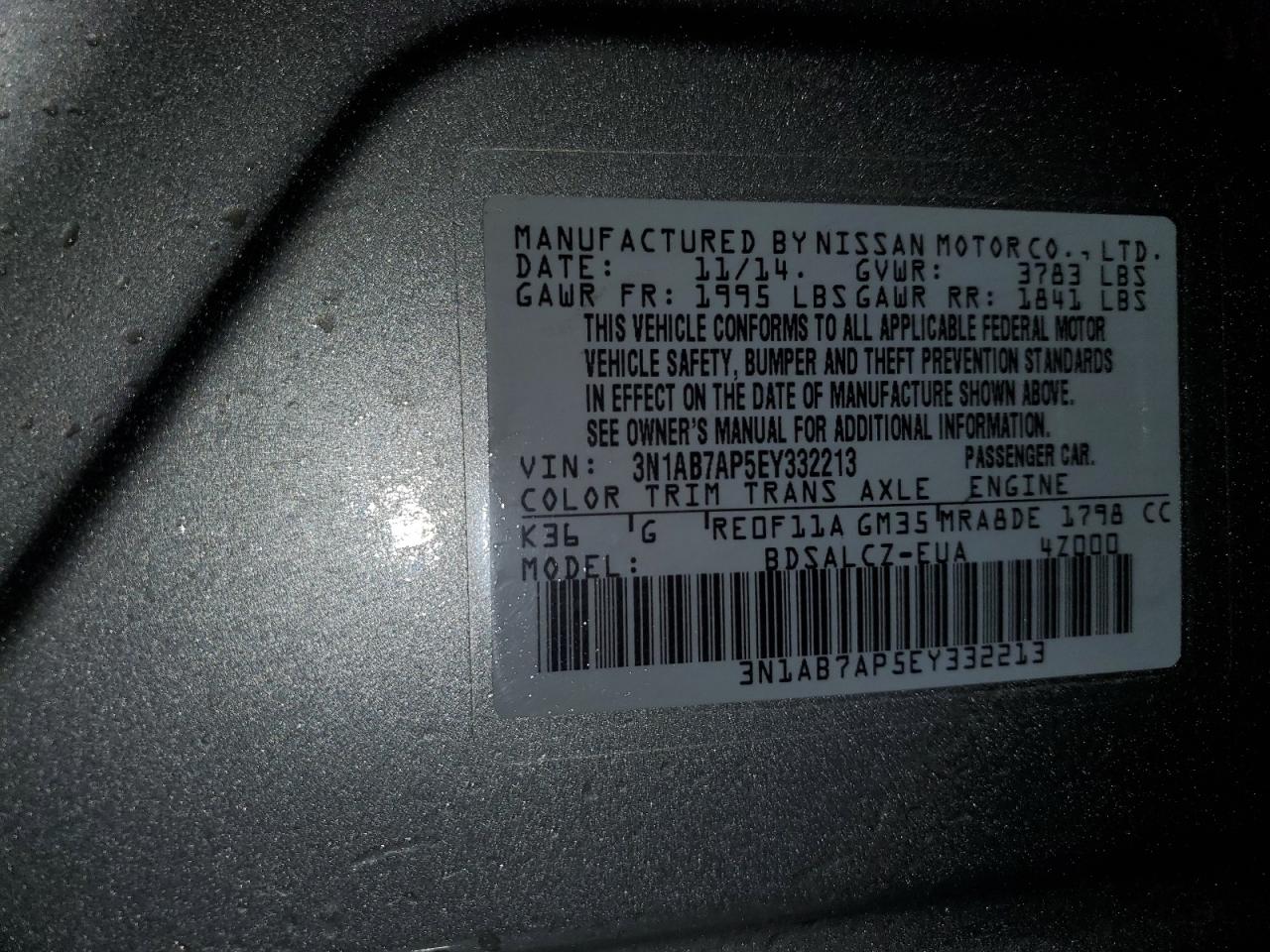 2014 Nissan Sentra - Image 14