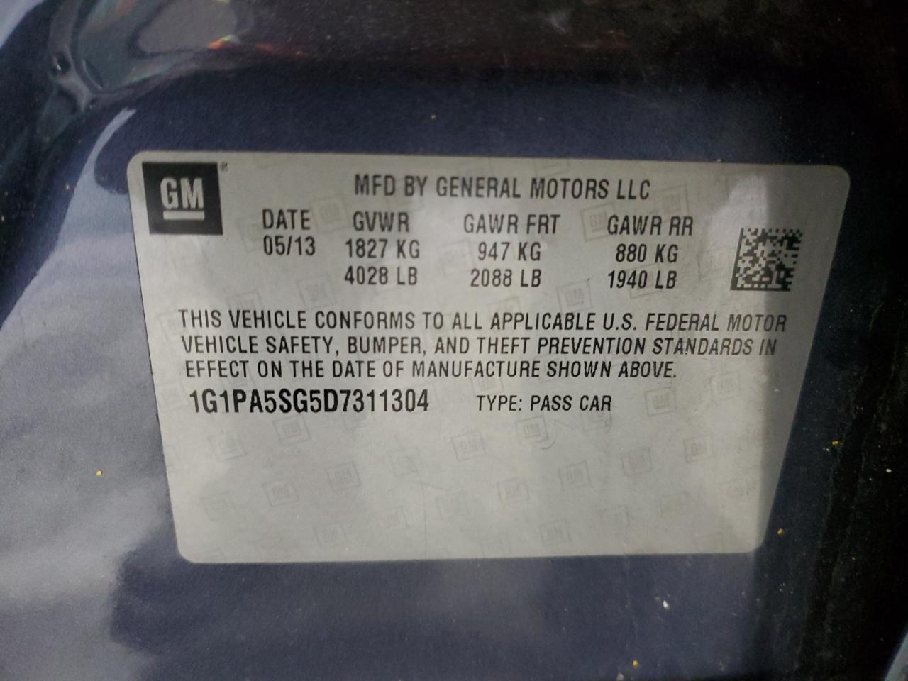 2013 Chevrolet Cruze - Image 12