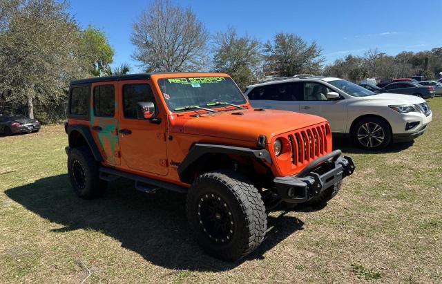 2018 Jeep Wrangler Unlimited Sport en Venta en Apopka, FL - Damage History