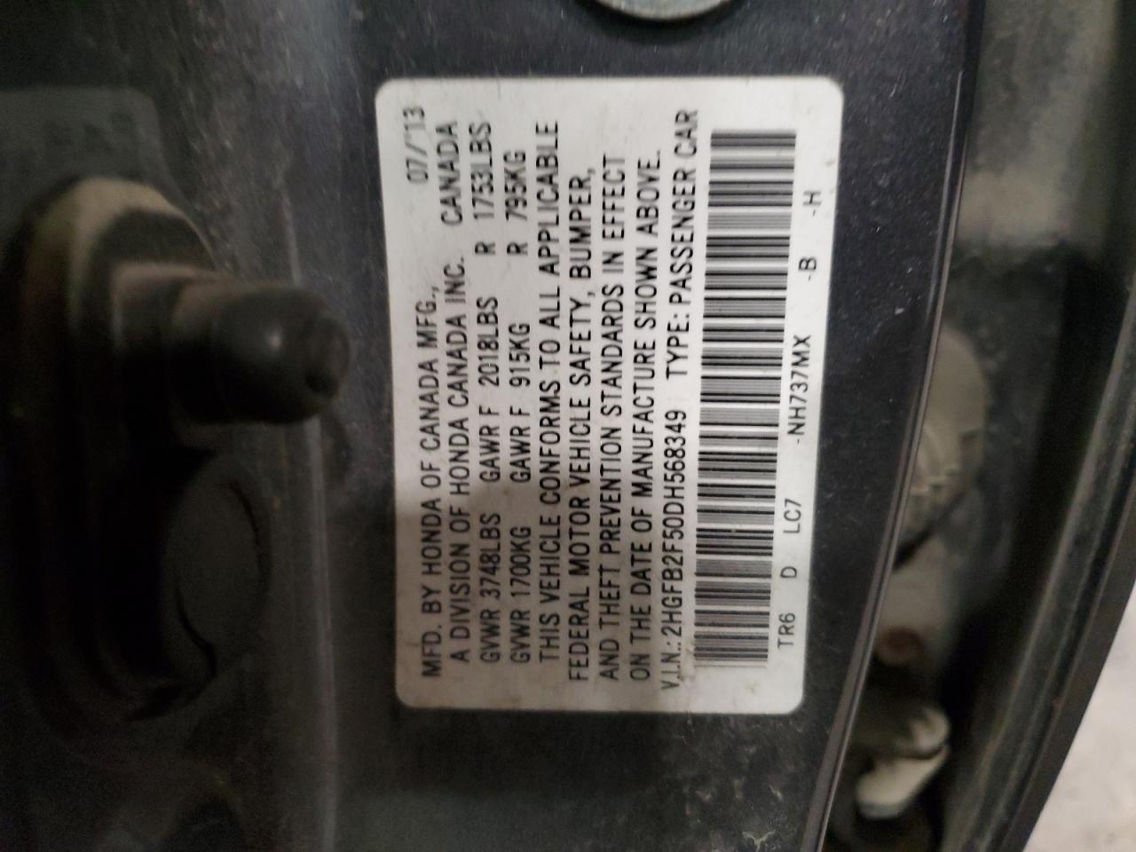 2013 Honda Civic - Image 13