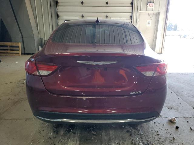  CHRYSLER 200 2015 Красный