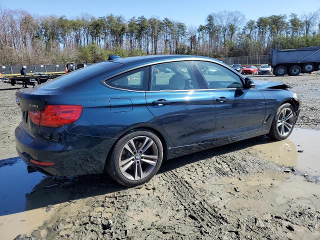  BMW 3 SERIES 2014 Синий