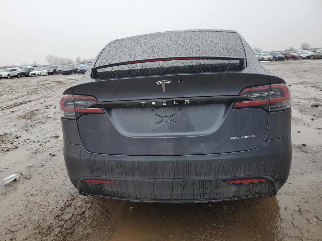 2021 Tesla Model X VIN: 5YJXCAE2XMF321430 Lot: 47552905