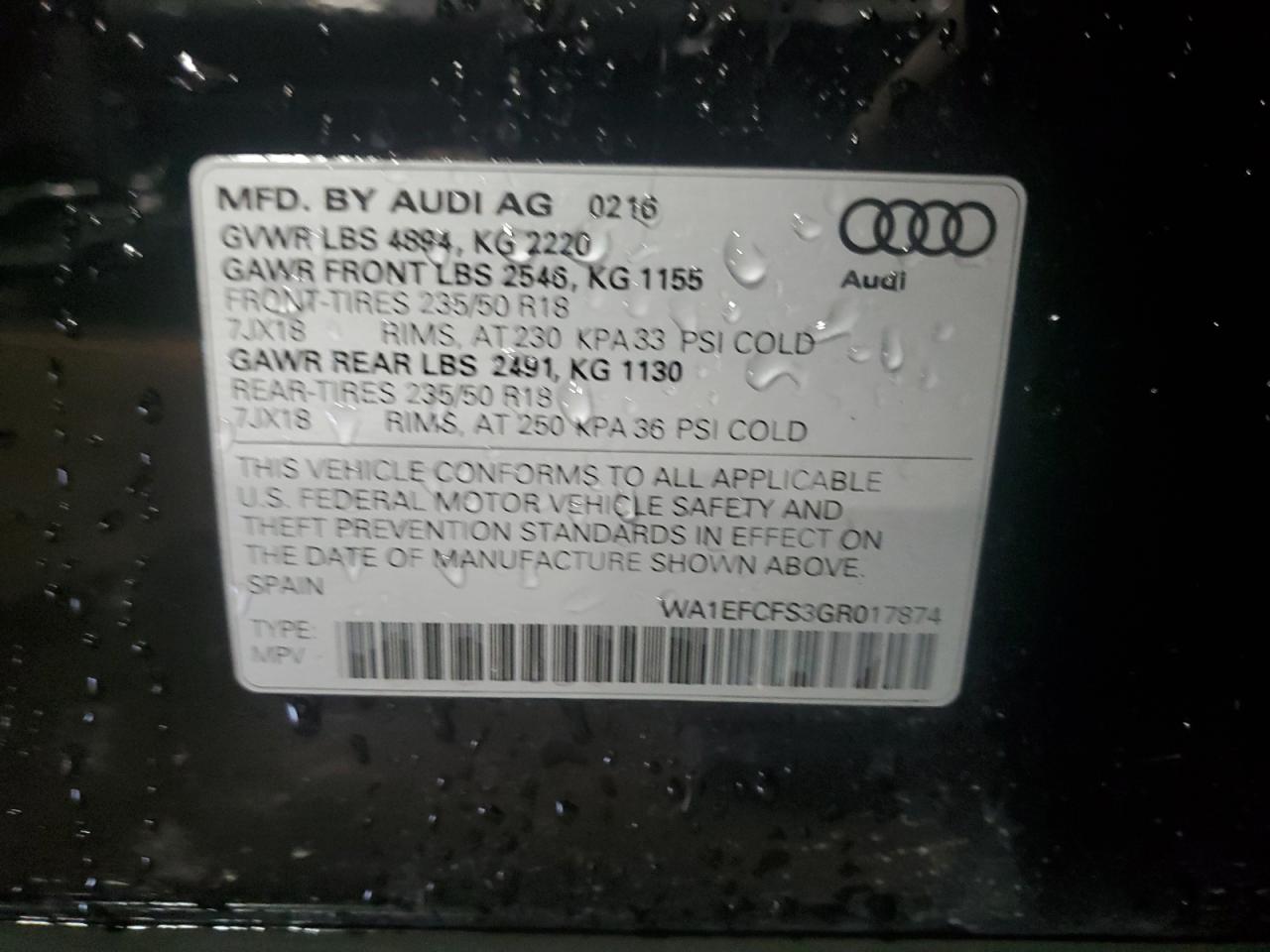 2016 Audi Q3 - Image 13