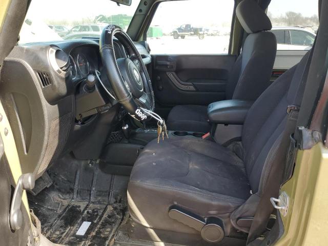  JEEP WRANGLER 2013 Зеленый