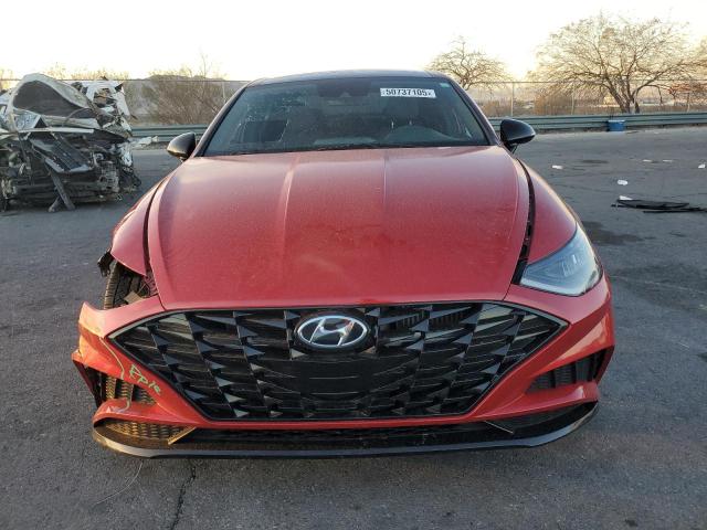  HYUNDAI SONATA 2021 Красный