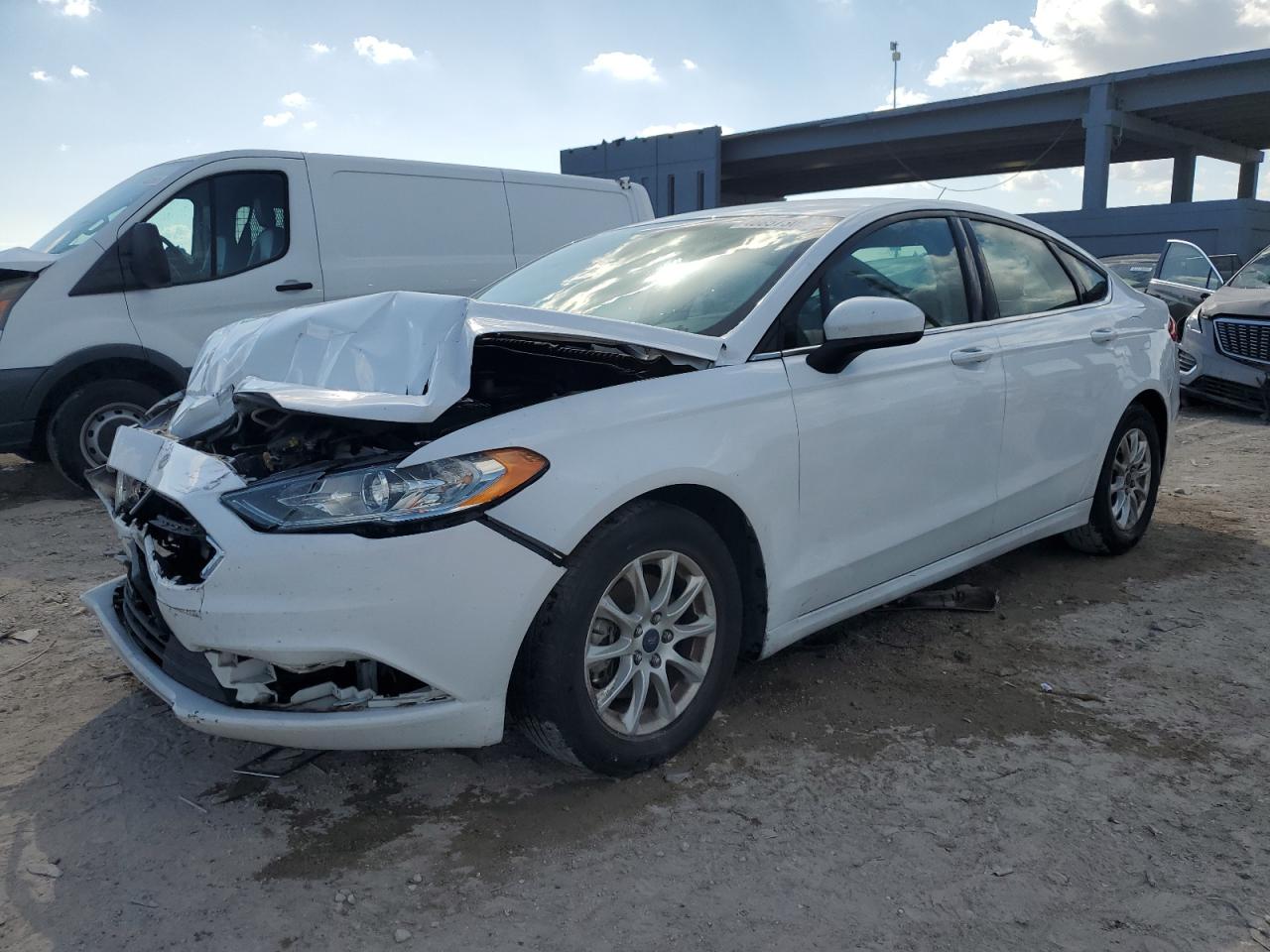 2017 Ford Fusion S за продажба в West Palm Beach, FL - Front End