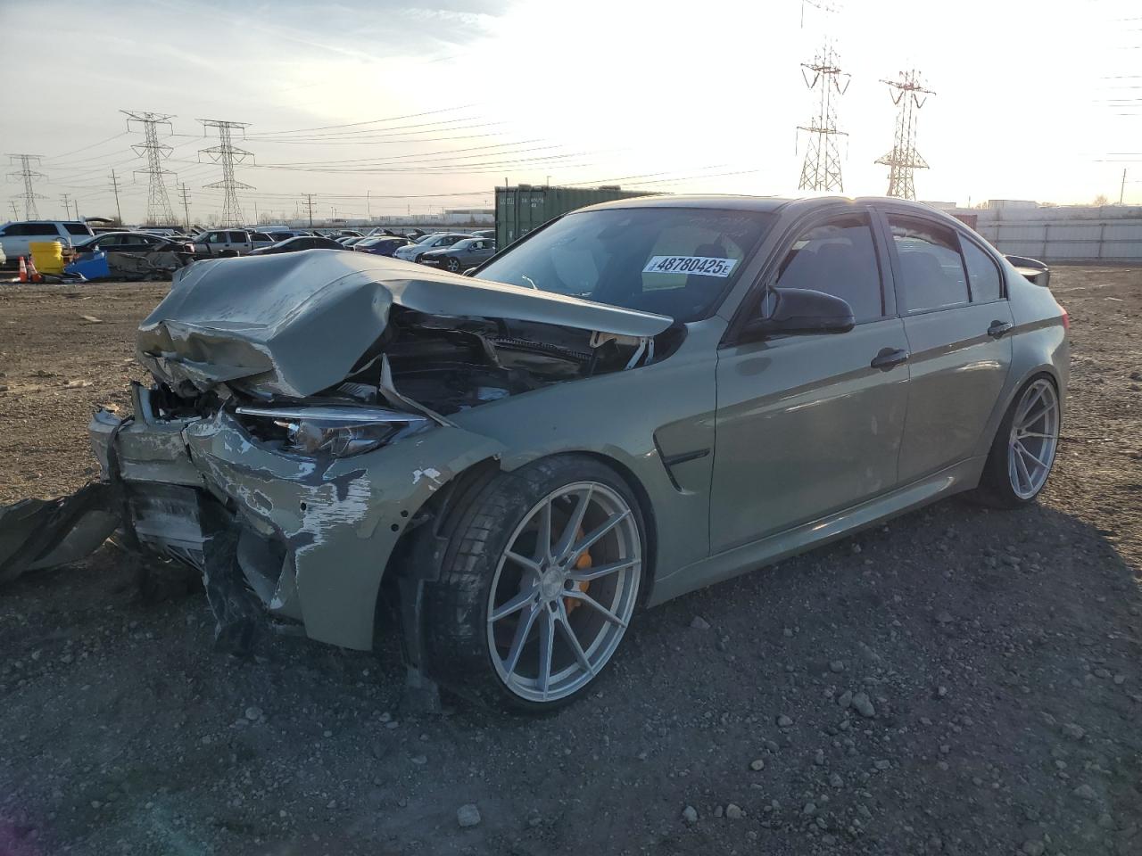 2018 Bmw M3 за продажба в Elgin, IL - Front End