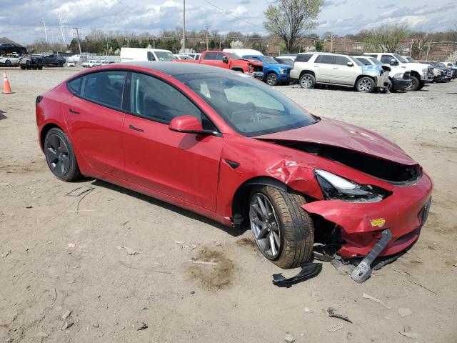  TESLA MODEL 3 2022 Red