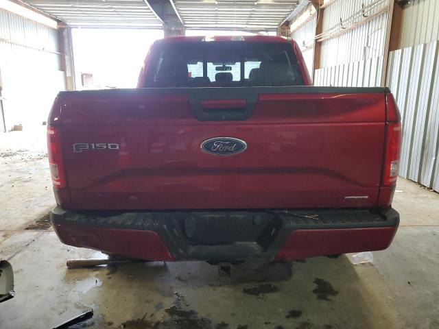  FORD F150 2016 Red