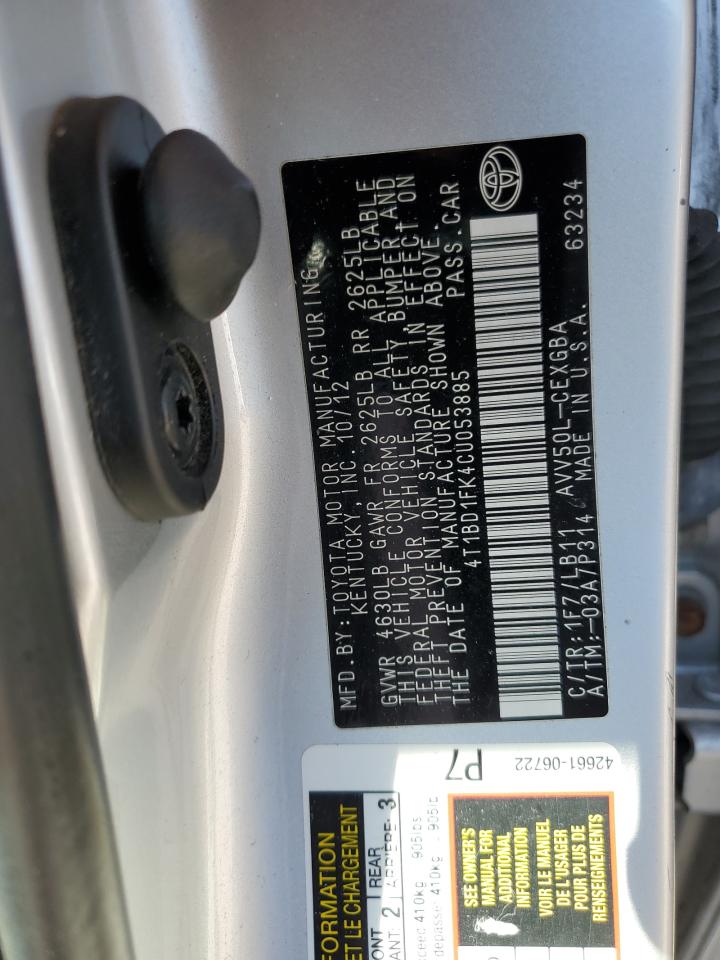 2012 Toyota Camry - Image 12