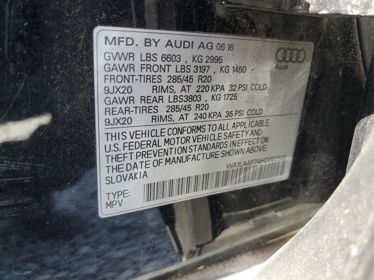 2017 Audi Q7 - Image 14
