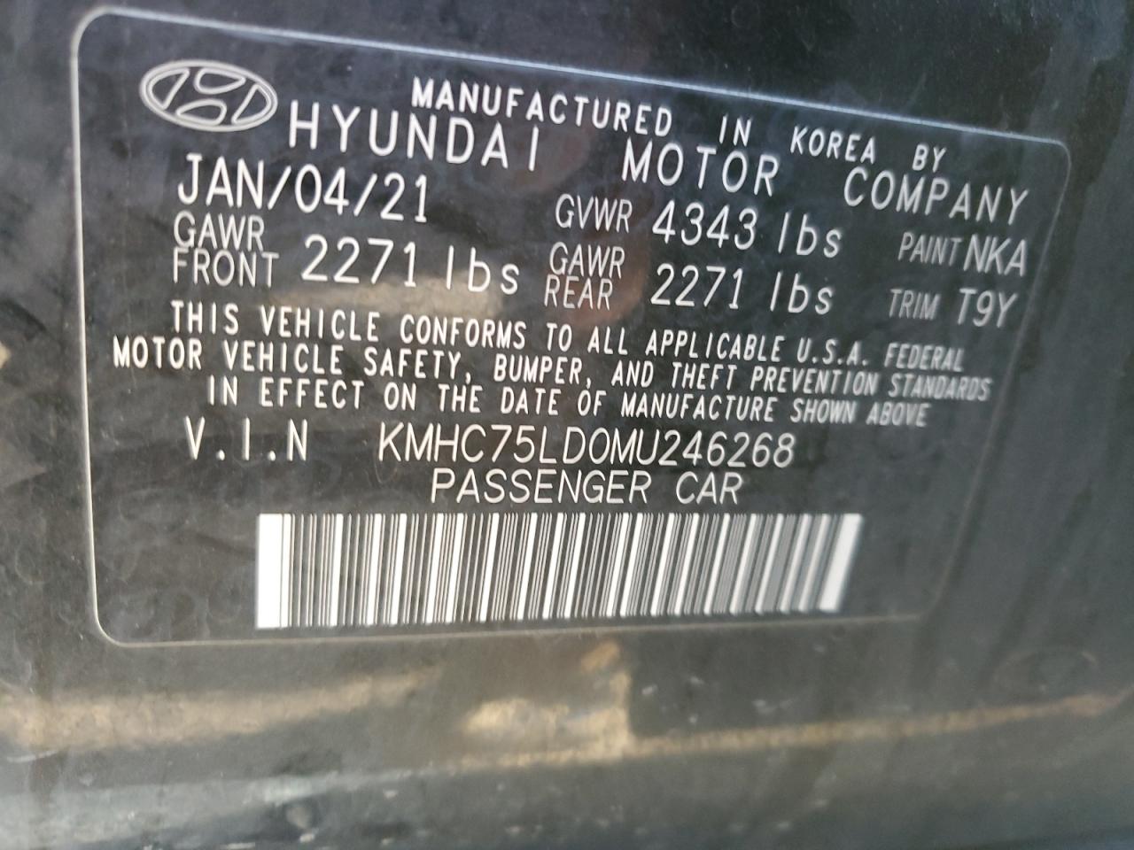 2021 Hyundai IONIQ - Image 13