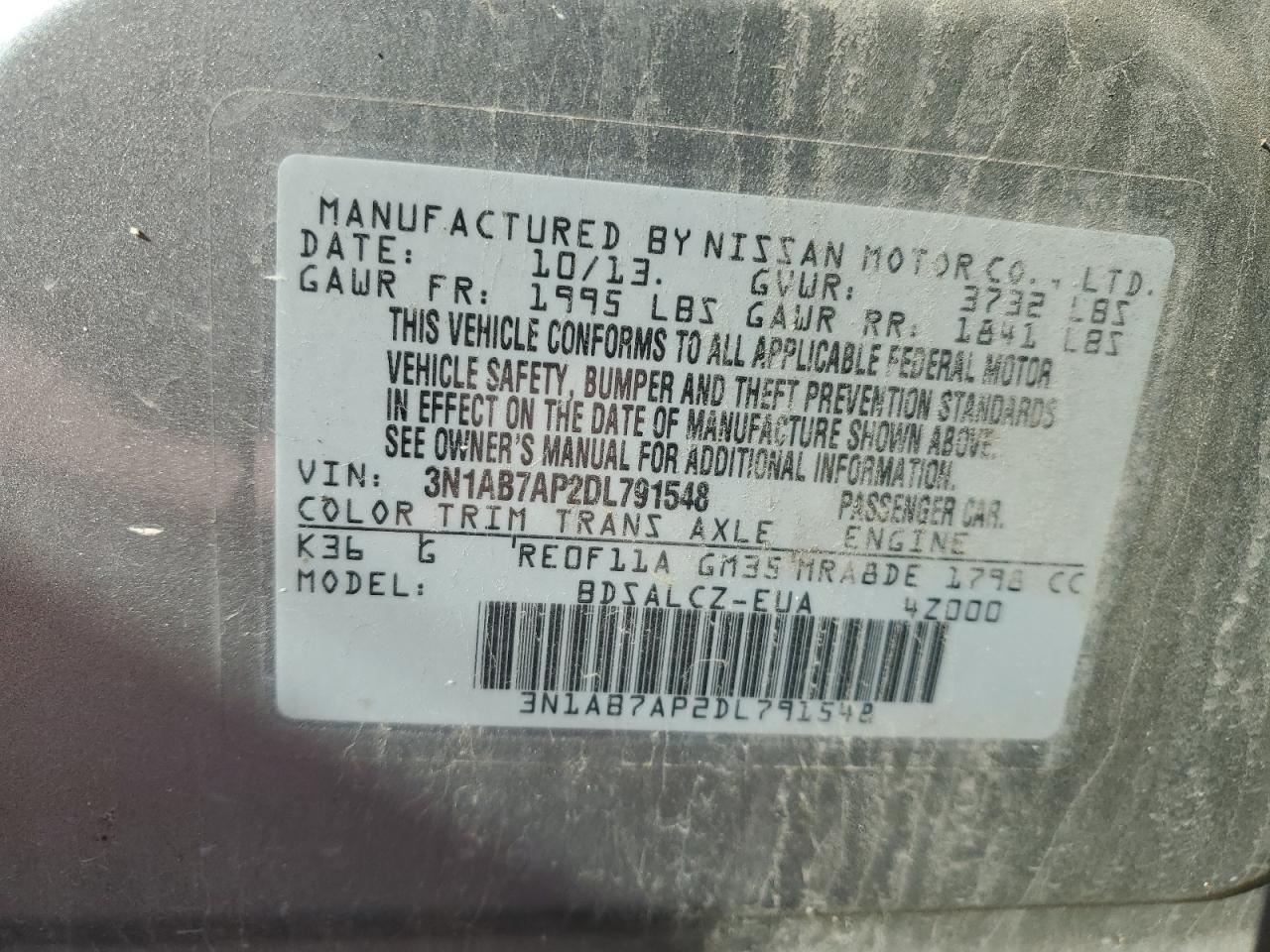 2013 Nissan Sentra - Image 15