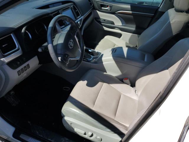  TOYOTA HIGHLANDER 2016 Белы