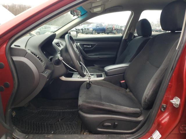  NISSAN ALTIMA 2015 Czerwony