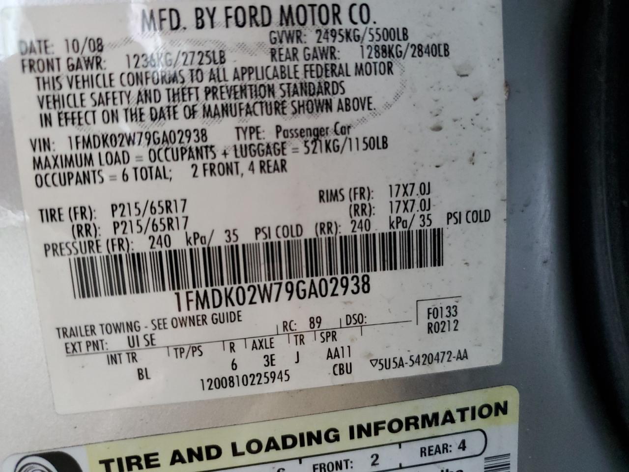 2009 Ford Taurus - Image 13
